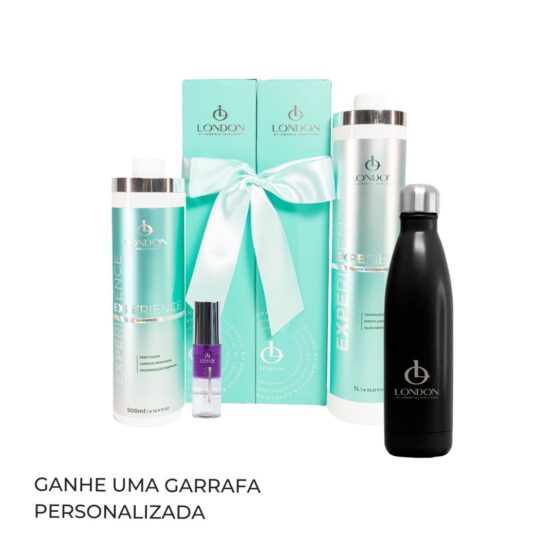 Combo London Experience e Garrafa Personalizada