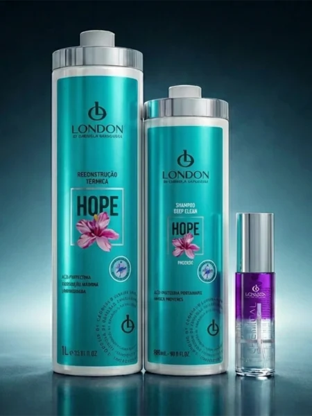 Escova London Hope + Chemical Spray de Brilho