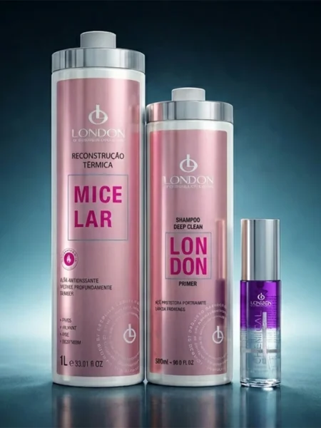 Escova London Micelar + Chemical Spray de Brilho