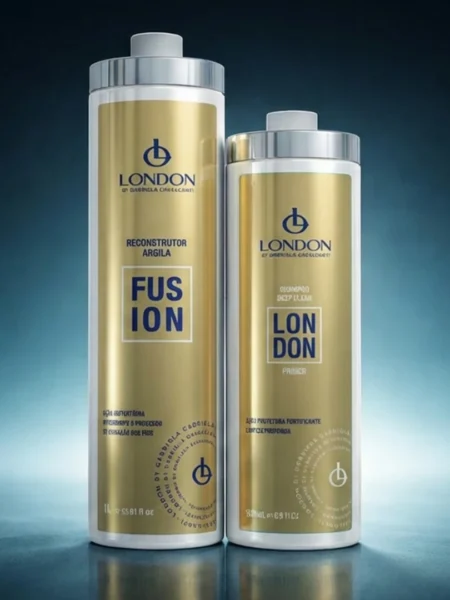 Escova London Fusion Reconstrutor de Argila (Contém 30% de hidrolisado de albumina)