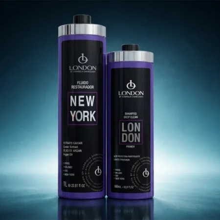 Escova London New York Fluído Restaurador (Contém 20% de hidrolisado de albumina)