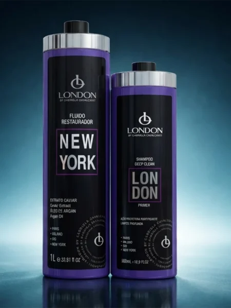 Escova London New York Fluído Restaurador (Contém 20% de hidrolisado de albumina)