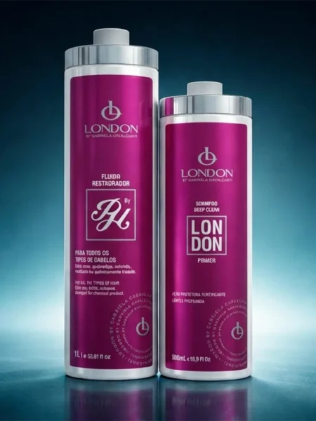 Escova London Paris Hilton (Contém 15% de hidrolisado de albumina)